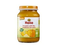 Holle Potito de Calabaza con Arroz 190g