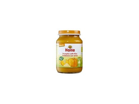 Holle Potito de Calabaza con Arroz 190g