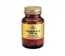 Solgar Vitamin B12 100mcg. 100 tablets