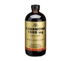 Solgar L-Carnitina Liquida 1500 mg bote 473 ml.