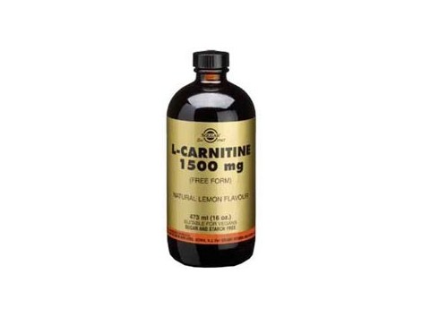 Solgar L-Carnitina Liquida 1500 mg bote 473 ml.