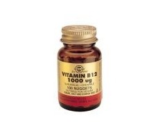 Solgar B12 Vitamin 1000 ug. 100 masticables Tabletten