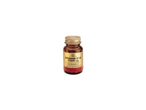 Solgar Vitamina B12 1000mcg. 100 comprimidos masticables