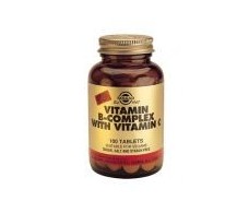 Solgar B-Complex con Vitamina C 100 comprimidos