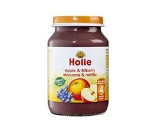 Holle potito de manzana con arándano 190g