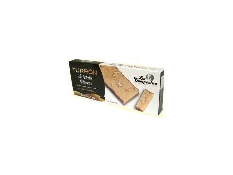 La Campesina Turron nata nueces sin gluten 200 gramos.