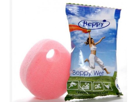 Beppy Wet Esponja Vaginal Menstrual con lubrificante 1 unidad.