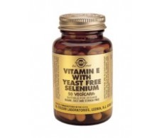 Solgar Vitamin E mit Hefe freiem Selen 100 Kapseln