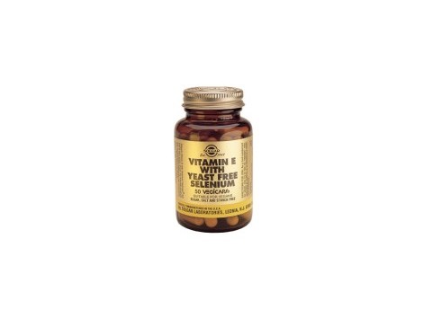 Solgar Vitamin E with Selenium 100 capsules