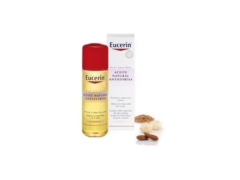 Eucerin Piel Sensible Aceite Natural Antiestrías 125ml. Eucerin Piel Sensible Aceite Natural Antiestrías 125ml.