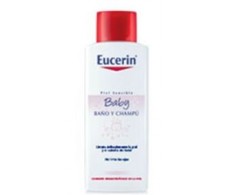 Eucerín Piel Sensible Baby Baño y Champú 250 ml.