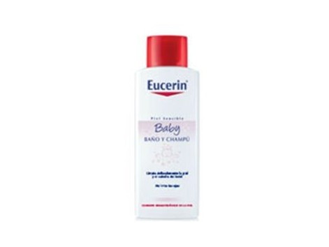 Eucerín Piel Sensible Baby Baño y Champú 250 ml. Eucerín Piel Sensible Baby Baño y Champú 250 ml.