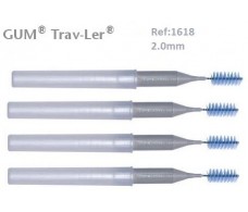 Gum Cepillo Interdental Trav-ler 1618. 2.0mm Cilíndrico 4 unidad