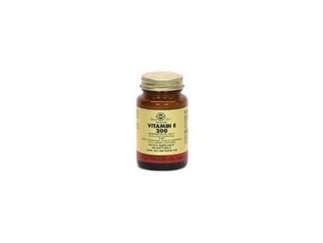 Solgar Vitamina E 200 UI 134 mg. 50 capsulas gelatina blanda