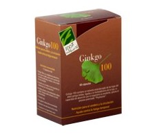 Ginkgo 100, 60 capsulas. 100% Natural.