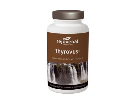 Rejuvenal Thyrovus 90 tabletas de 1.320 mg.