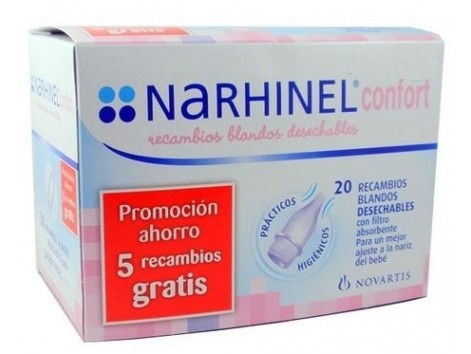 Narhinel Confort 20 Recambios Blandos oferta.