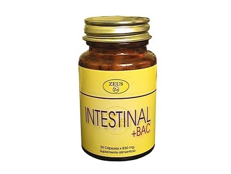 Zeus Intestinal +Bac 30 cápsulas gastro-resistentes vegetales.