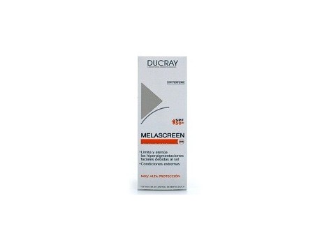 Ducray Melascreen Crema Solar Antimanchas SPF50+, 40ml.