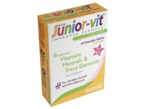 Health Aid Junior-Vit  Multinutriente infantil 30 comprimidos ma