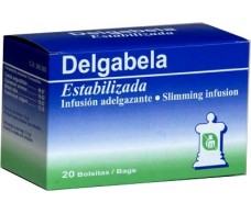 Delgabela estabilizada 20 bolsitas. Adelgazante