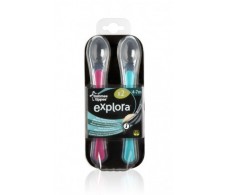 Tomme Tippee Explora primeros solidos 2 Cucharas. (4-7m)