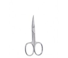 BETER. Manicure nail scissors curved, chrome, 9.3 cm