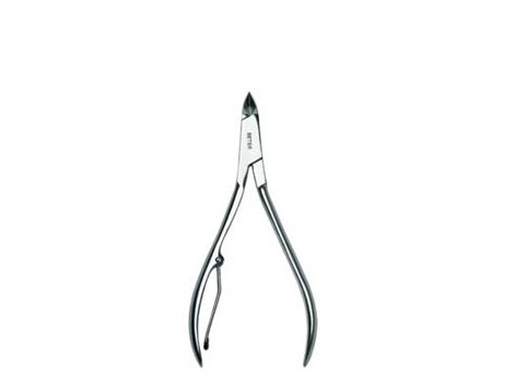 BETER. Manicure Pliers chrome skins tongued, 10 cm