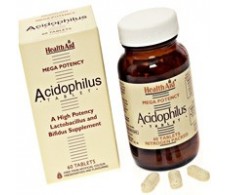 Health Aid Acidophilus mega potency Health Aid 60 comprimidos
