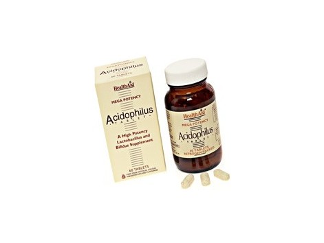 Health Aid Acidophilus mega potency Health Aid 60 comprimidos