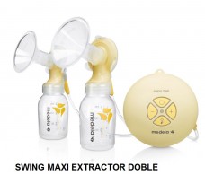 Medela Swing Maxi Extractor de leche eléctrico doble.