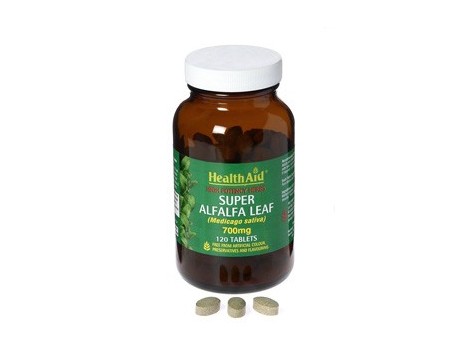 Health Aid Alfalfa Hoja 700mg. 120 comprimidos