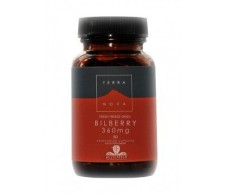 Bilberry 360mg NEWFOUNDLAND. 50 capsules. SUITABLE FOR vegans an