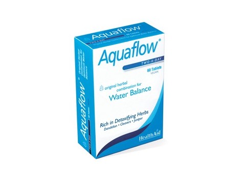 Health Aid Aquaflow 60 comprimidos. Diuretico