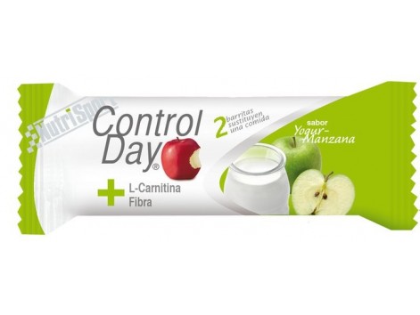 IOGURTE Nutrisport BAR APPLE-CAIXA DE CONTROLE DIA 