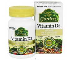 Natures Plus Source Of Life Garden Vitamina D3 60 Capsulas.