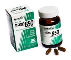 Health Aid B50 Complex. Health Aid. 30 comprimidos