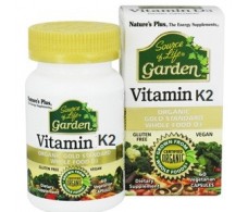 Natures Plus Source Of Life Garden Vitamina K2 60 Capsulas.