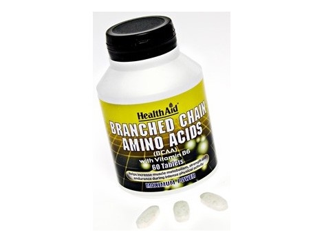 Health Aid Branched Chain Amino Acids BCAA 60 tablets