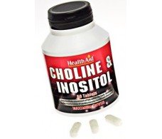 Health Aid Choline & Inositol - Colina e Inositol 60 comp