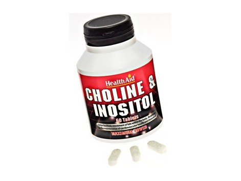 Health Aid Choline & Inositol - Colina e Inositol 60 comp