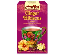 Yogi chá de hibisco Zingiber 15 unidades