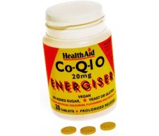 Health Aid Co Q10 20mg. 30 tablets HealthAid