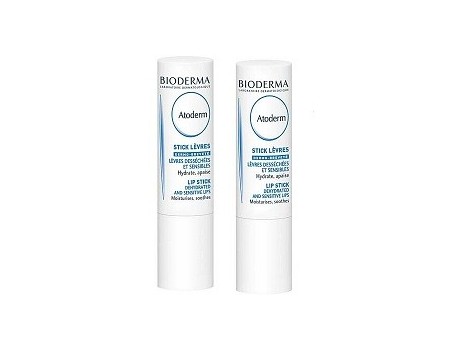 Bioderma Atoderm 2 x Stick Labial 4 gramos. Oferta internet.