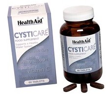 Cysticare Health Aid 60 tablets. HealthAid