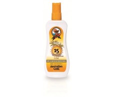 Australian Gold sunscreen SPF 15 Spray Gel 237ml.