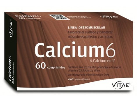 Vitae Calcium 6 60 cápsulas