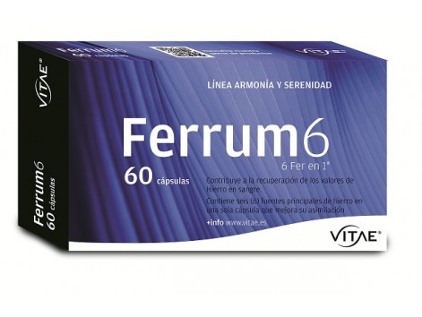 Vitae Ferrum 6 60 cápsulas