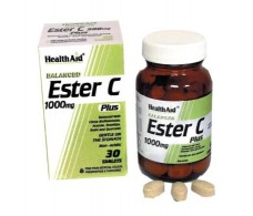 Ester C PLus 1000mg. 30 comprimidos. HealthAid