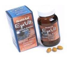 Health Aid EyeVit 30 comprimidos. Health Aid